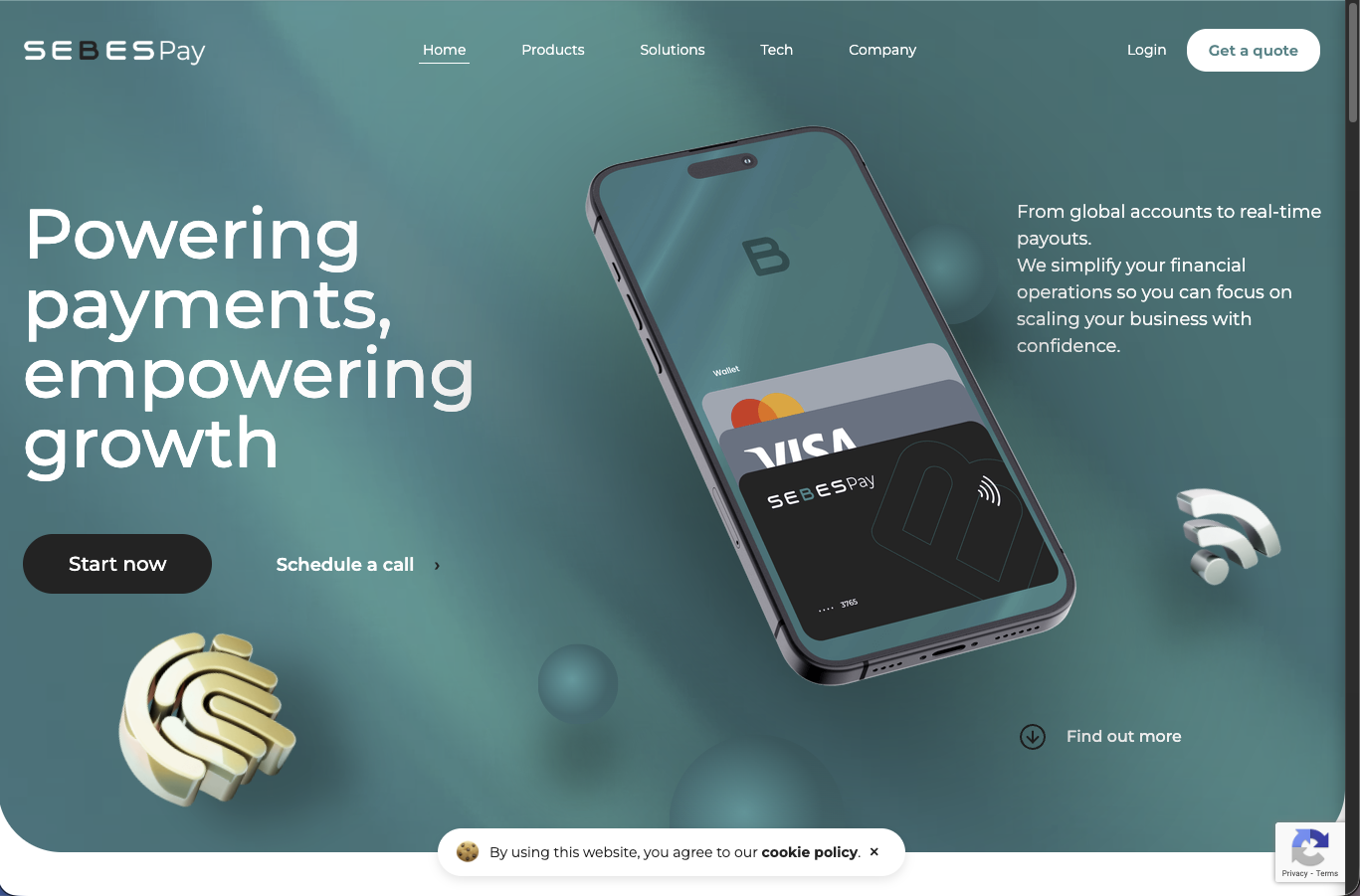 Скриншот sebespay