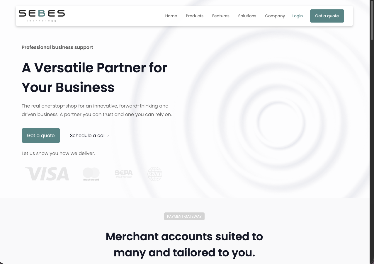 Скриншот sebestech